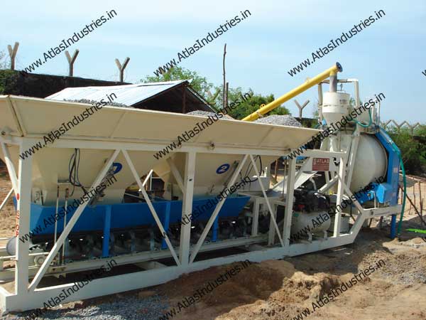 15 cum/hr. ready mix concrete plant in Chennai, India