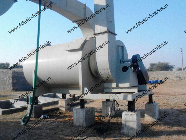 DM 60 (90-120 tph) drummix plant installed near Sanchore, Rajasthan
