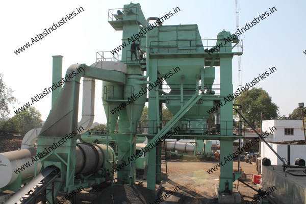 Asphalt batch plant near Ankleshwar, India