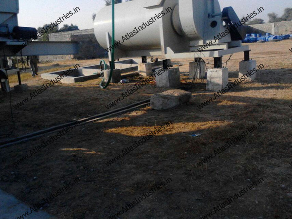 DM 60 (90-120 tph) drummix plant installed near Sanchore, Rajasthan