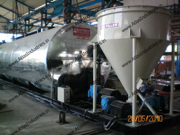 Portable hot mix asphalt plant for Nigeria