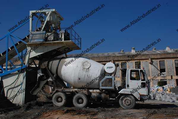 20 cum/hr. mobile RMC batch plant near Padra, Gujarat