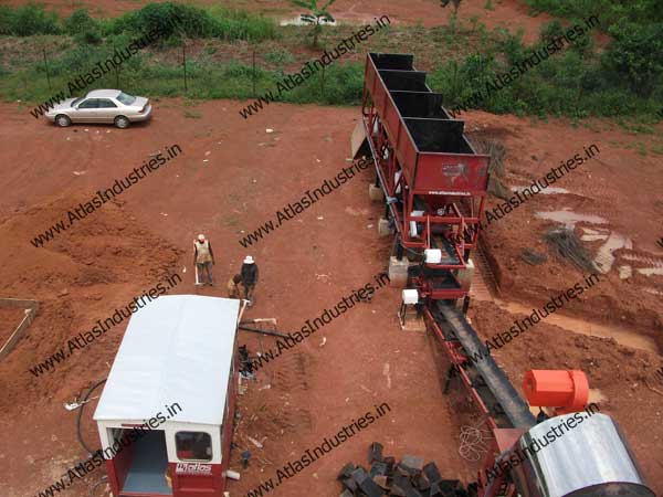 Asphalt Drum Mix Plant with 50 T hot mix storage silo - Nigeria