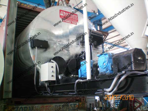 Portable hot mix asphalt plant for Nigeria