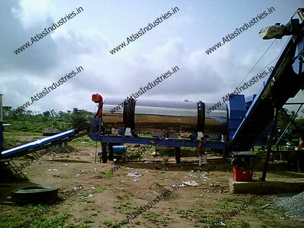 Asphalt drum mixing plant installed in Nigeria