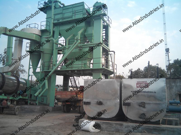 Asphalt batch plant