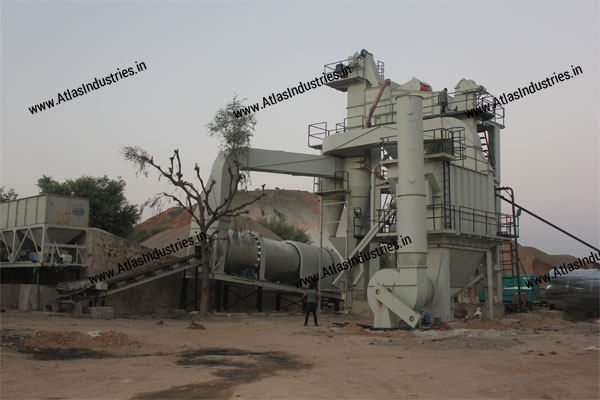 Tower asphalt plant near Degana, India