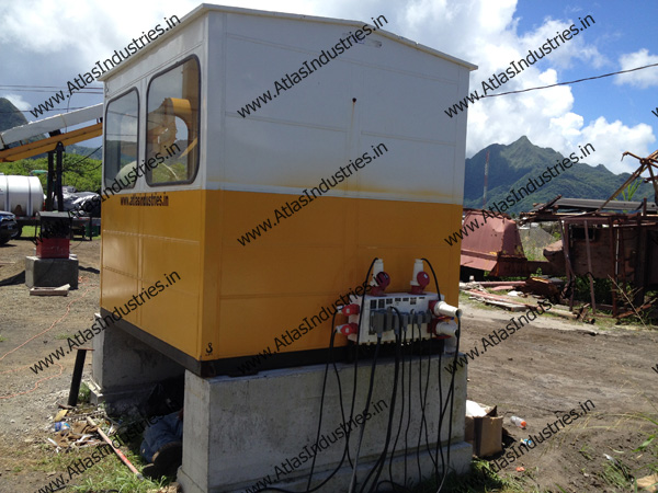 40-60 tph mobile asphalt mixer installed in American Samoa