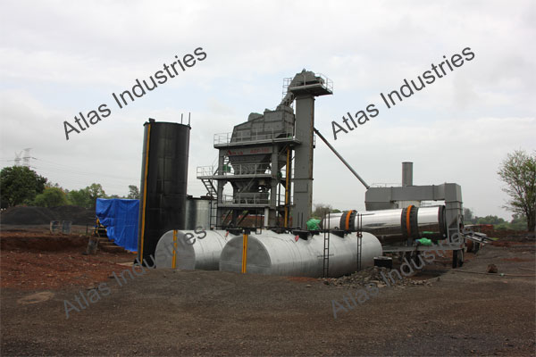 Asphalt batch mix plant 160 tph in Kalyan, India