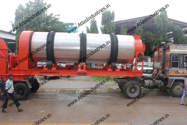 90-120 tph double drum plant for Tanzania