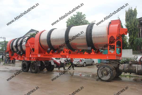 90-120 tph double drum plant for Tanzania