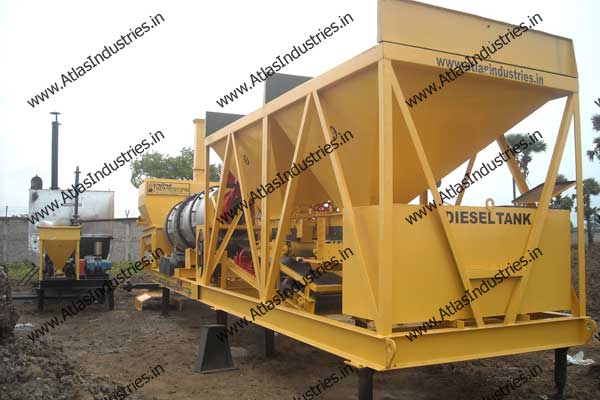 Mobile Asphalt plant of 20-30 tph in Orissa, India