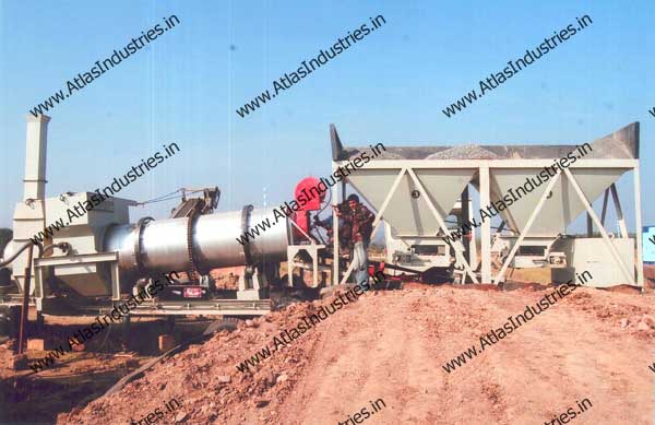 Mobile Asphalt plant of 20-30 tph in India