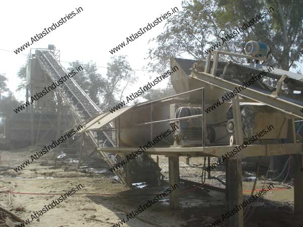 Wet mix macadam plant installed near Chittorgarh, Rajasthan