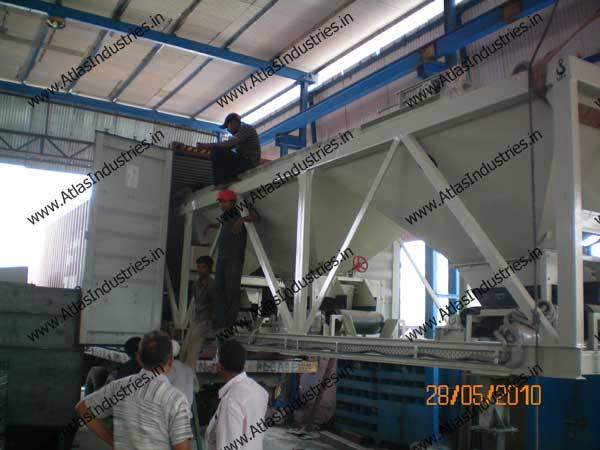 Portable hot mix asphalt plant for Nigeria