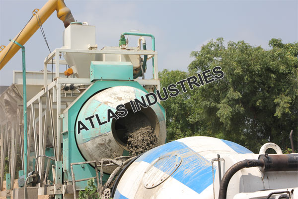 18-20 m3/hr. portable concrete plant Near Mehsana