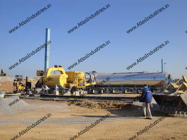 Asphalt Drum Mix Plant installed in Morocco