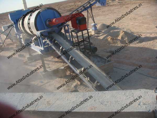 Combined Drum Mix and Wet Mix Plant installed in Libya