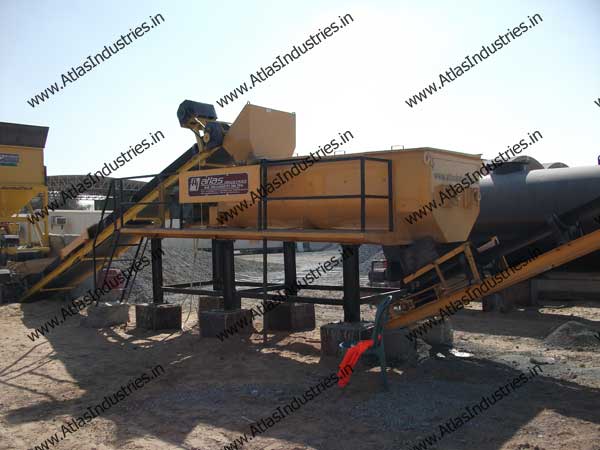 Wet mix macadam plant installed in Dubai, UAE