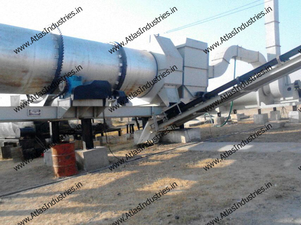 DM 60 (90-120 tph) drummix plant installed near Sanchore, Rajasthan