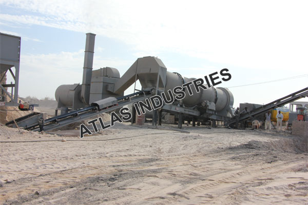 Counter flow single drum asphalt plant near Phalodi, India