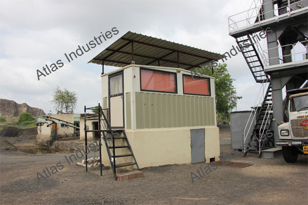 160 tph Asphalt batching mixing plant in Aurangabad, India