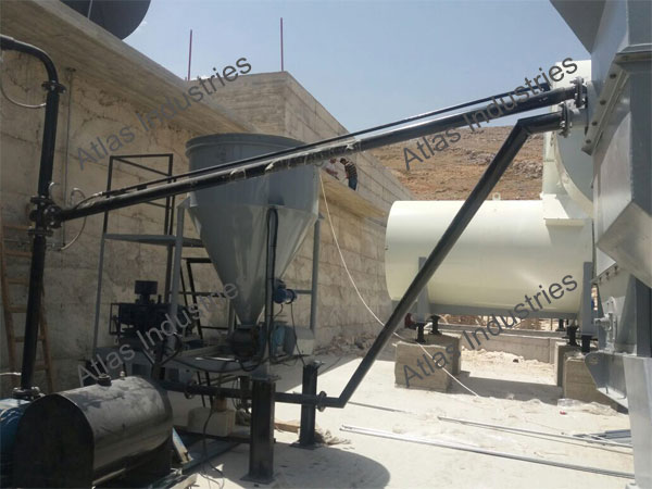 90-120 tph Asphalt drum mix plant in Lebanon