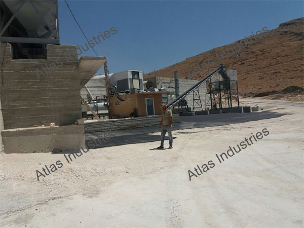 90-120 tph Asphalt drum mix plant in Lebanon