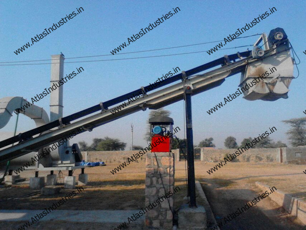 DM 60 (90-120 tph) drummix plant installed near Sanchore, Rajasthan