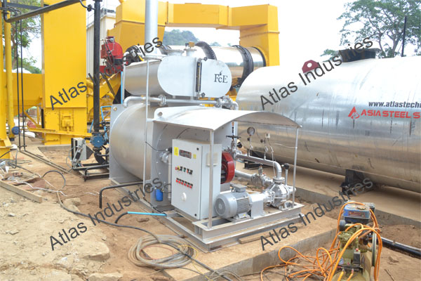 80 tph asphalt batch plant in Myanmar