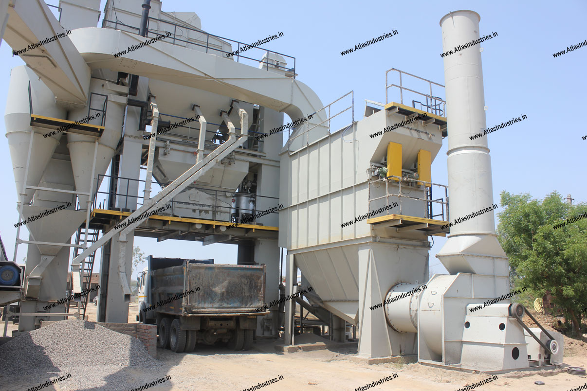 Asphalt batch mix plant - 120 tph Nr. Bhatinda, India