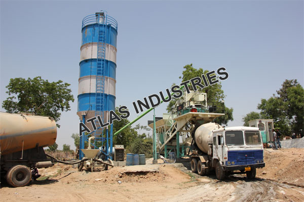 Mobile concrete mix plant in Chaapi, India