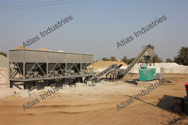 Wet mix WMM plant in Sidhpur, India