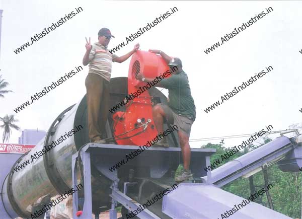 Asphalt drum mixing plant installed in Nigeria