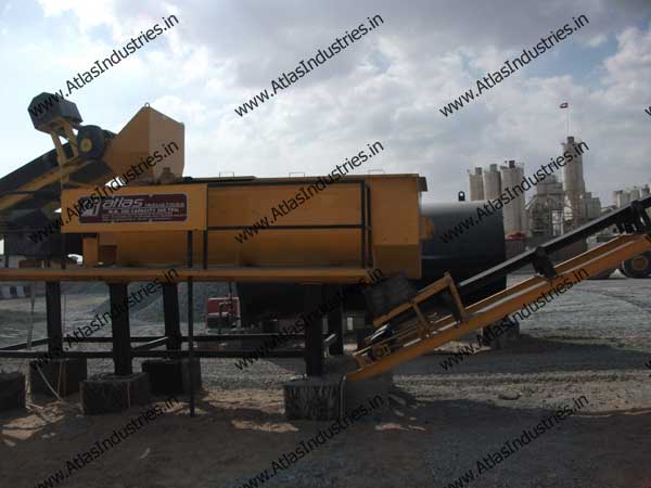 Wet mix macadam plant installed in Dubai, UAE