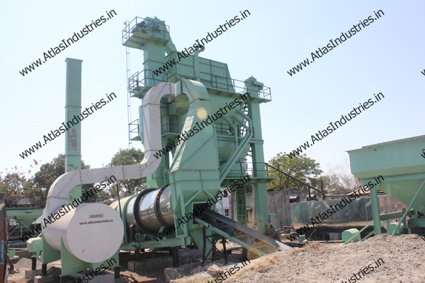 Asphalt batch plant near Ankleshwar, India