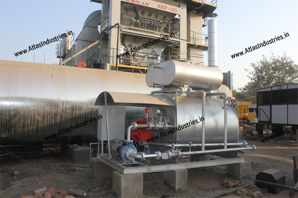 Asphalt batch mix plant, India - 160 tph