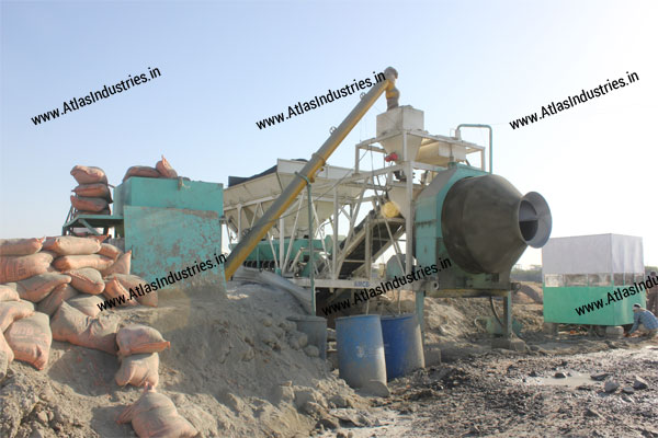 Portable concrete mixer for sale