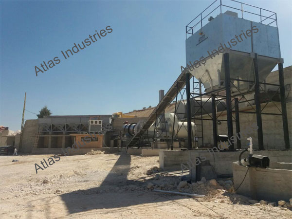 90-120 tph Asphalt drum mix plant in Lebanon