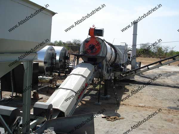 Combined Asphalt Mixing and Wet Mixing Plant installed in India