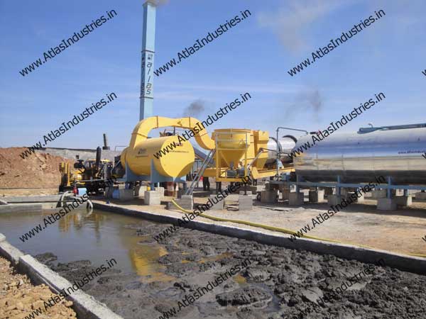 Asphalt Drum Mix Plant installed in Morocco