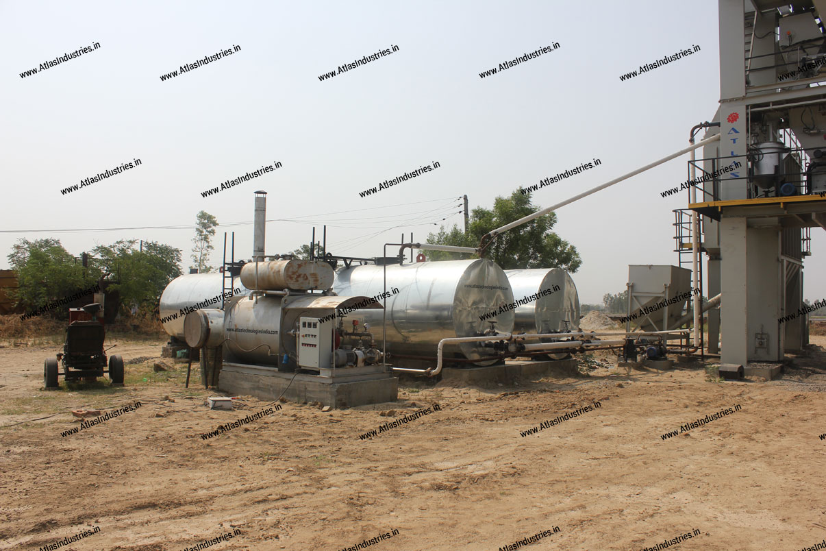 Asphalt batch mix plant - 120 tph Nr. Bhatinda, India