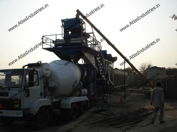 20 m3/hr. concrete plant in Baran, Rajasthan