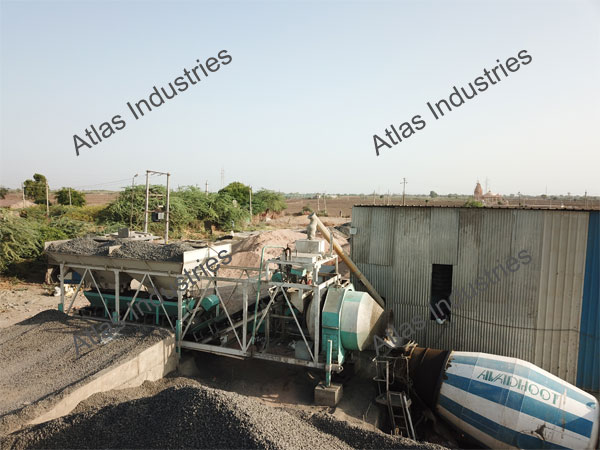 Portable Concrete Batching Plant