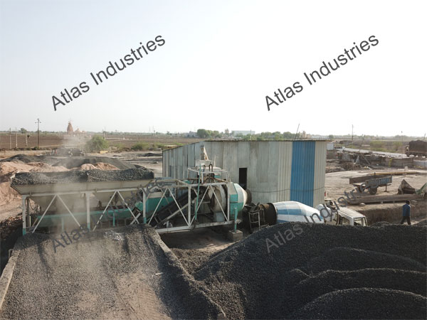 Portable Concrete Batching Plant