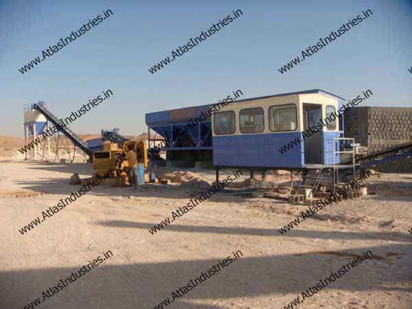 Combined Drum Mix and Wet Mix Plant installed in Libya