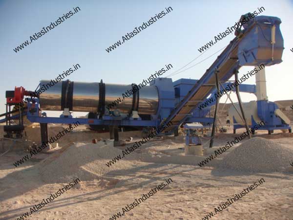 Combined Drum Mix and Wet Mix Plant installed in Libya