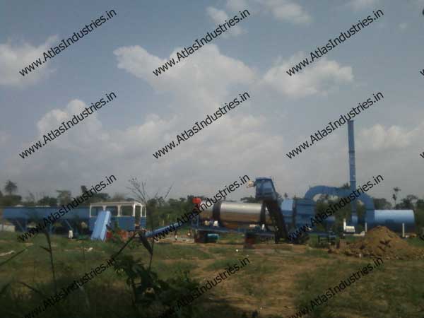 Asphalt drum mixing plant installed in Nigeria