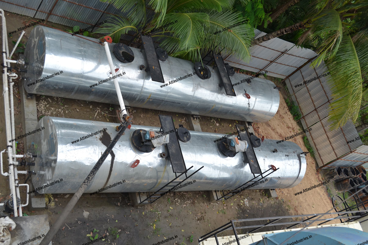 Asphalt batch plant in Kolkata, India