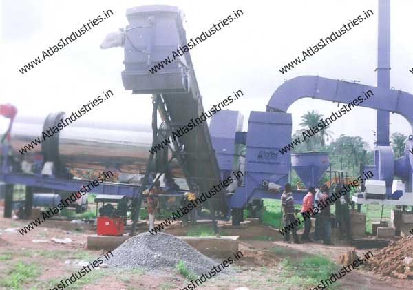 Asphalt drum mixing plant installed in Nigeria